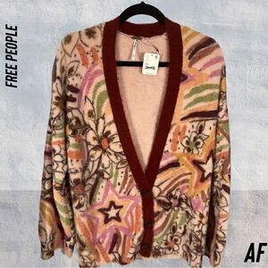 FREE PEOPLE CARSON COZY CARDIGAN NWT